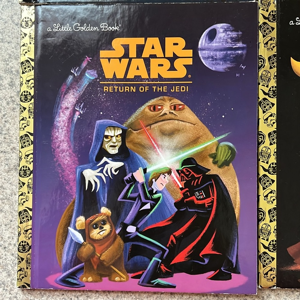 A little Golden Book Star Wars books - Picture 5 of 9
